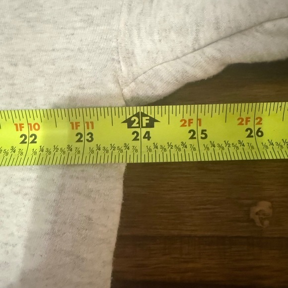 Vintage Hanes Delta Sigma Pi Sweatshirt Gray Ultimate Cotton Greek Lettering L - Picture 7 of 7